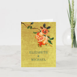 Weddenschap Gold Elegant foto Modern Botanical
