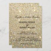 Weddenschap - Gold Glit Fab & Two Kaart (Voorkant / Achterkant)