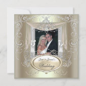 Weddenschap Gold Mint Silver  Elegant Kaart (Voorkant)