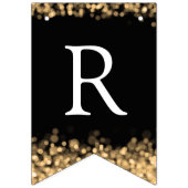 Weddenschap Gold Sparkle Gold Lights Vlaggetjes (Tweede vlag)