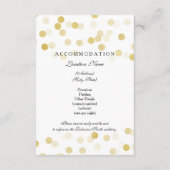 Weddenschap Goudolie Glitter Lichten Informatiekaartje (Achterkant)