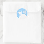 Weddenschap Gown Blue sticker (Tas)