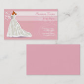 Weddenschap Gown Visitekaartjes (Voorkant / Achterkant)