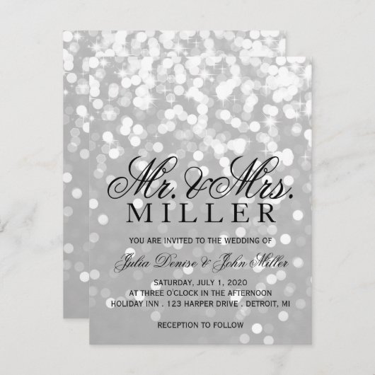 Weddenschap - Grijze paren Kaart (Voorkant / Achterkant)