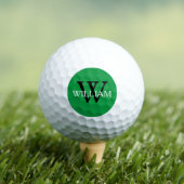 Weddenschap Groomsmen Gift Monogram Naam Golfballen (Insitu Shirt)