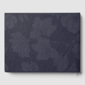 Weddenschap Guestbook Mason Jar String Light Navy  Gastenboek (Achterkant)