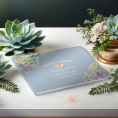 Weddenschap Guestbook Waterverf Succulente Planten Gastenboek
