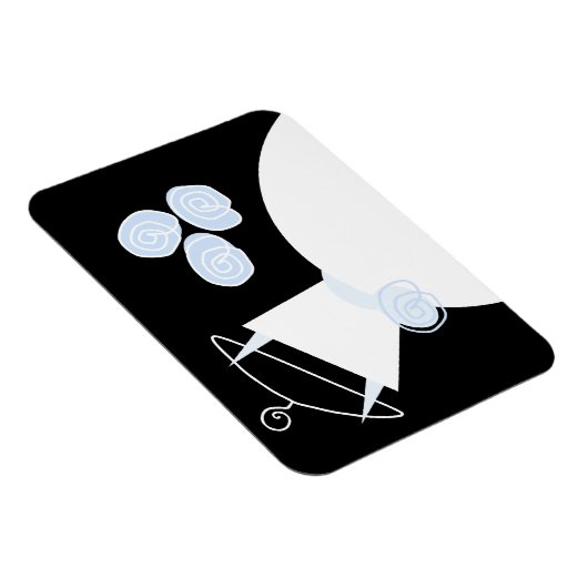 Weddenschap Gwn Blue, horizontaal Magneet (Rechterzijde)