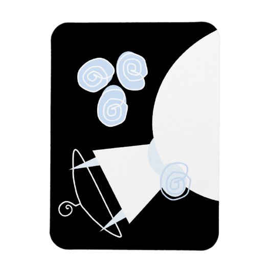 Weddenschap Gwn Blue, horizontaal Magneet (Verticaal)