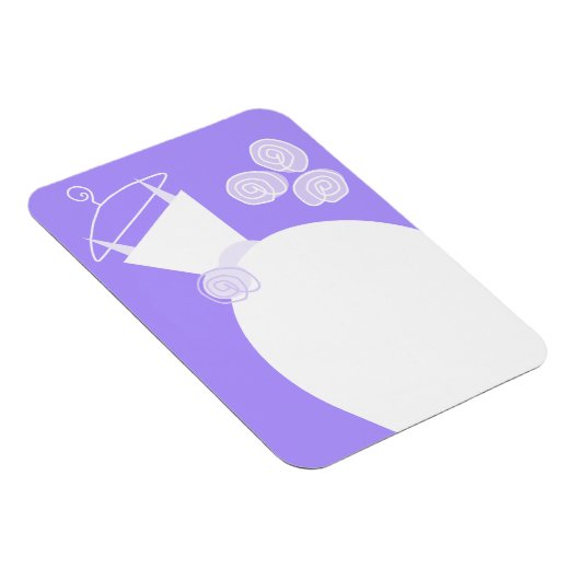 Weddenschap Gwn Paarse flexibele magneet (Rechterzijde)