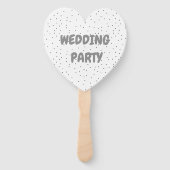 Weddenschap Hand Fans Handwaaier (Voorkant)