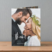 Weddenschap Handgeschreven Bedankt 2 Foto's