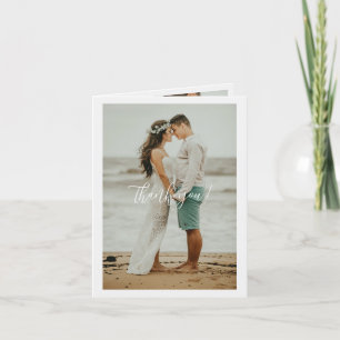 Weddenschap Handgeschreven Bedankt 3 Foto's