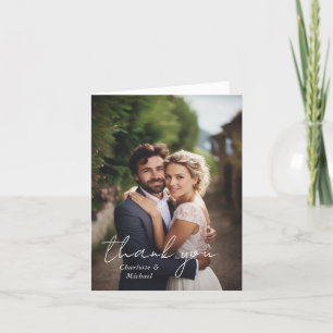 Weddenschap Handgeschreven Bedankt 3 Foto's
