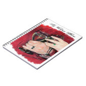 Weddenschap Hands Photo Album Notitieboek (Linkerzijde)