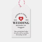 Weddenschap Hangover Recovery Kit Gift Labels Cadeaulabel (Voorkant)