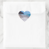 Weddenschap Hart Beach Weddenschap Schilderachtig Sticker (Tas)