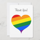 Weddenschap Hartelijk dank Bedankkaart (Voorkant)