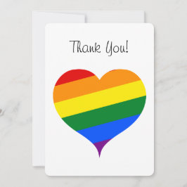 Weddenschap Hartelijk dank Bedankkaart