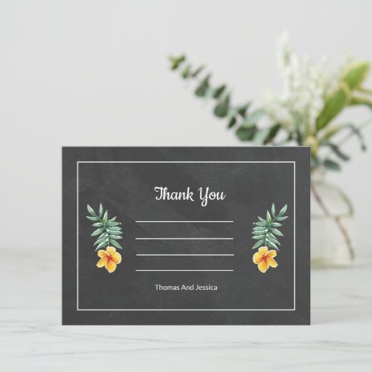 Weddenschap Hartelijk dank Bedankkaart (Staand voorkant)