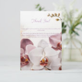 Weddenschap Hartelijk dank Bedankkaart (Staand voorkant)