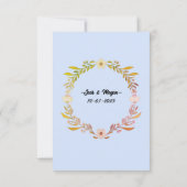 Weddenschap Hartelijk dank Bedankkaart (Achterkant)