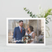 Weddenschap Hartelijk dank Bedankkaart (Staand voorkant)