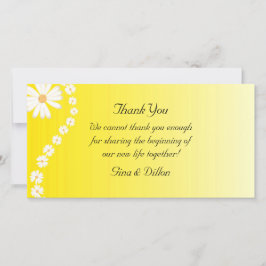 Weddenschap Hartelijk dank Bedankkaart