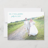 Weddenschap Hartelijk dank Bedankkaart (Voorkant)