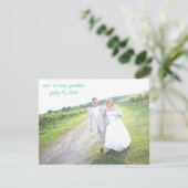 Weddenschap Hartelijk dank Bedankkaart (Staand voorkant)