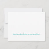 Weddenschap Hartelijk dank Bedankkaart (Achterkant)