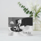 Weddenschap Hartelijk dank Briefkaart (Staand voorkant)