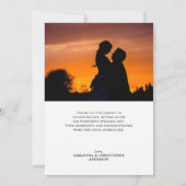 Weddenschap Hartelijk dank Elegant Script 2 Foto H Bedankkaart (Achterkant)