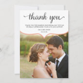 Weddenschap Hartelijk dank - Flatte Kaart (Voorkant)