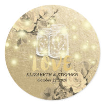 Weddenschap Hartelijk dank Floral Mason Jar String