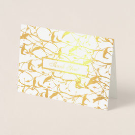 Weddenschap Hartelijk dank Folie Kaarten