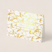 Weddenschap Hartelijk dank Folie Kaarten (Voorkant)