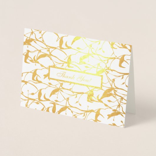 Weddenschap Hartelijk dank Folie Kaarten (Voorkant)