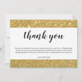 Weddenschap Hartelijk dank Foto bruidebruidebruinb Bedankkaart (Achterkant)