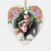 Weddenschap Hartelijk dank Foto Ornament (Rechts)