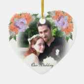 Weddenschap Hartelijk dank Foto Ornament (Voorkant)