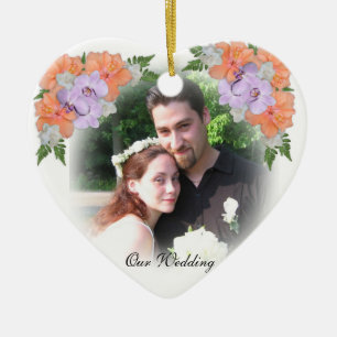 Weddenschap Hartelijk dank Foto Ornament