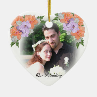 Weddenschap Hartelijk dank Foto Ornament