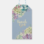 Weddenschap Hartelijk dank Gift Labels Waterverf S Cadeaulabel (Achterkant)