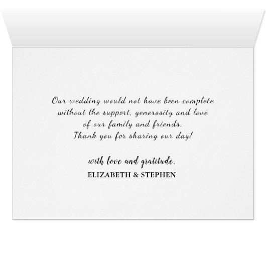 Weddenschap Hartelijk dank, herfst Maple Leaves Pu (Binnen Horizontaal (Onder))