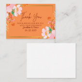 Weddenschap Hartelijk dank Notitiekaartje (Voorkant / Achterkant)