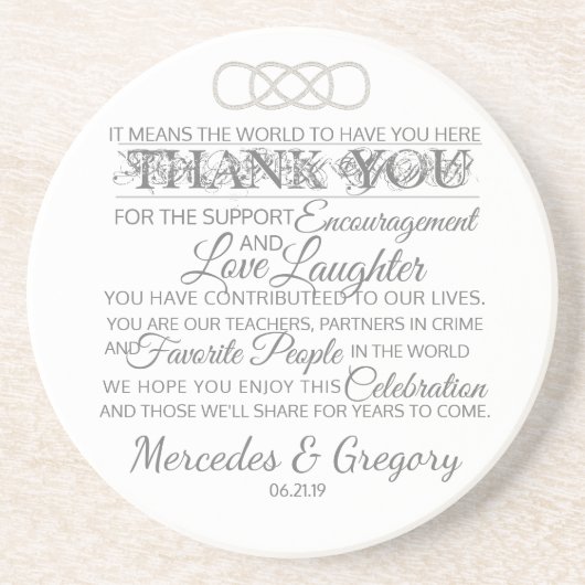 Weddenschap Hartelijk dank Onderzetters (Voorkant)