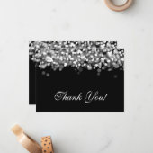 Weddenschap Hartelijk dank Opmerking Zilveren Lich Notitiekaartje (Voorkant / Achterkant in situ)