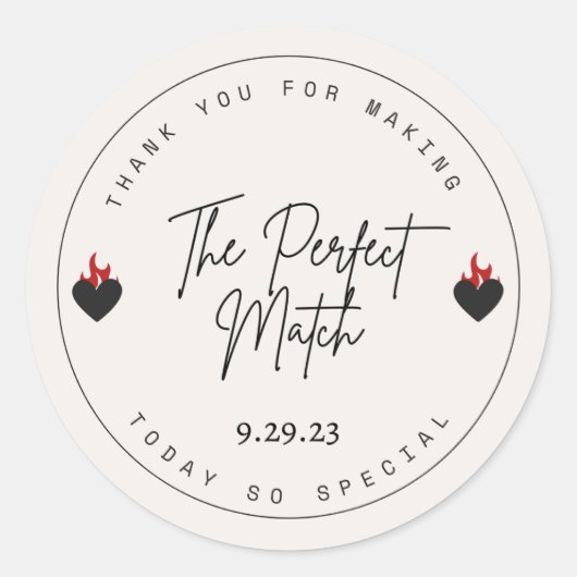 Weddenschap Hartelijk dank Stickers (Voorkant)