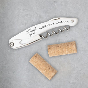 Weddenschap Hartelijk dank voor Bride Groom Names Kurkentrekker